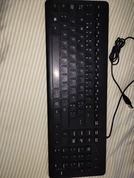 Teclado computador - USB - HP