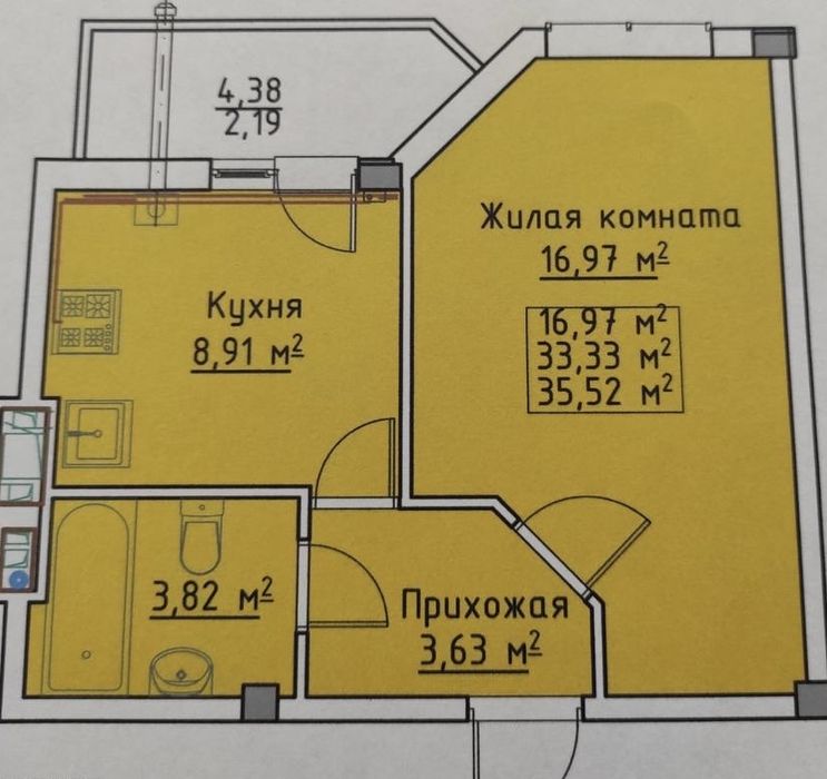 1квартира ЖК Мариинский