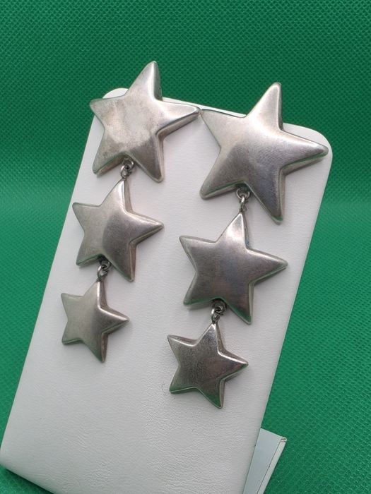 Kolczyki srebrne gwiazdki Srebro
