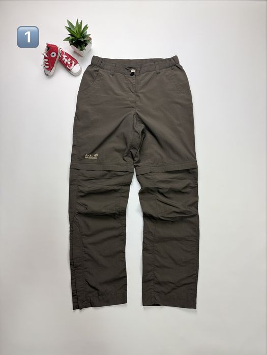 Штаны брюки трансформеры Jack Wolfskin Mammut Zip Off Pants size S, M