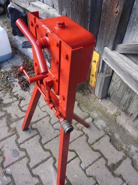 ręczna pompa hydrauliczna do kiprowania WEBER hydraulik