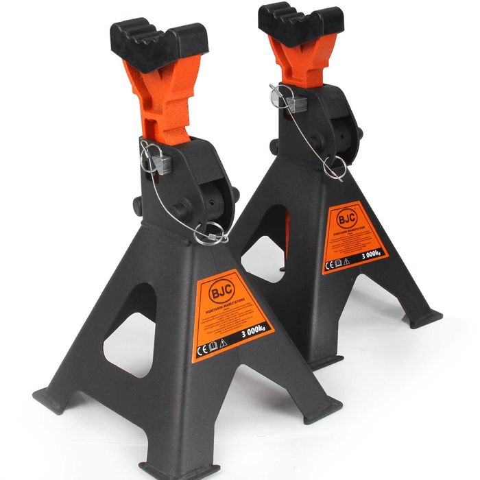 Podstawki Warsztatowe 6 TKobyłki 6T samochodowe wzmacniane BJC guma