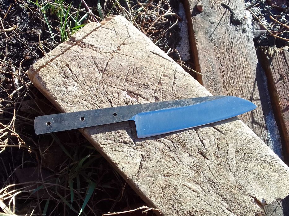 Заготовка для ножа Сантоку японський кухонний