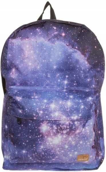 Spiral Galaxy Saturn Og Plecak szkolny na laptopa fioletowy