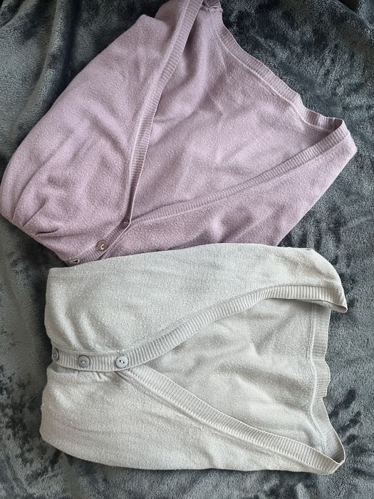 2x sweter / sweterek kaszmir wiskoza M 38