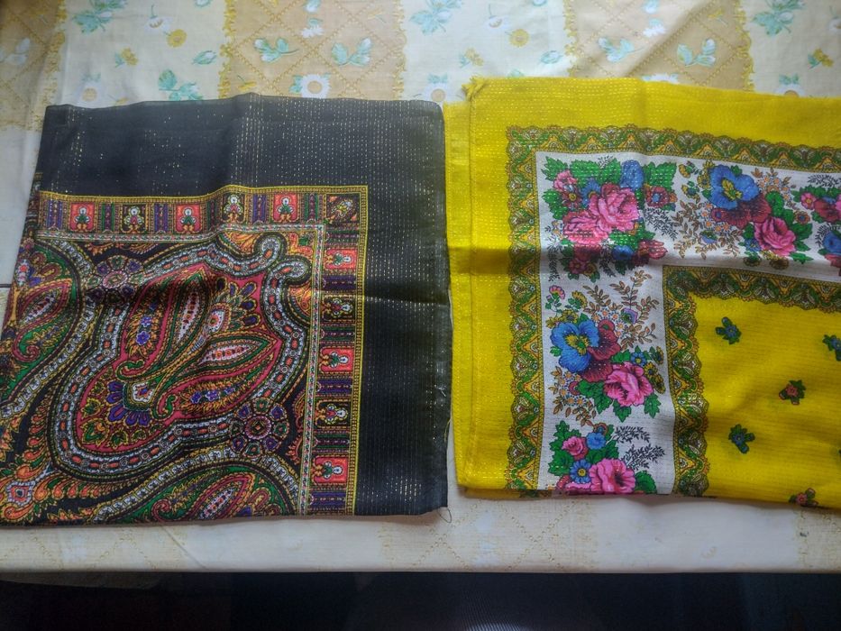 Платки з люрексом. Не Китай