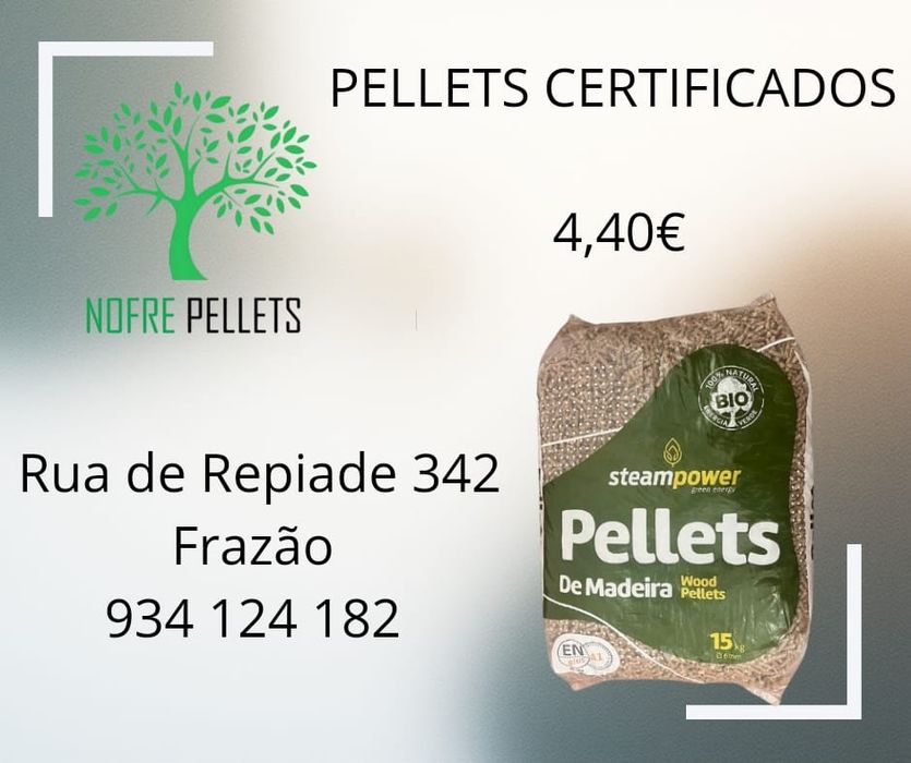 Pellets certificados 4.40€