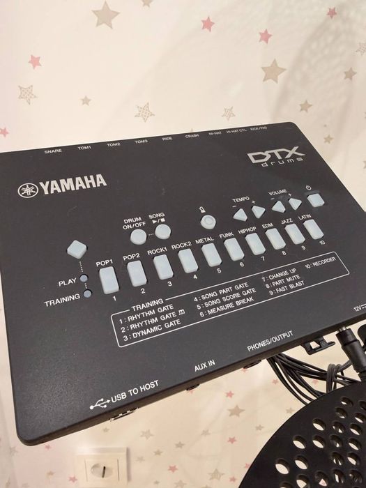 Yamaha DTX452K електронні барабани - ідеальний стан, повний комплект + БОНУС