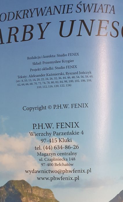 ALBUM "Odkrywanie świata skarby unesco"
