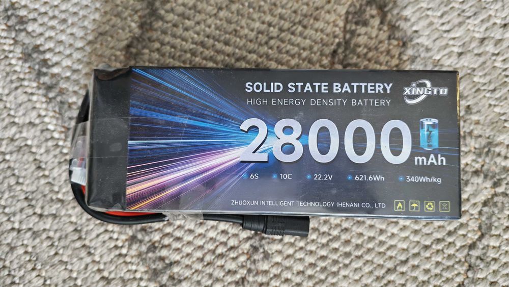 XINGTO 29.6V 8S 17500mah 10C, 22.2V 6S 28000mah 10C Lipo батарея