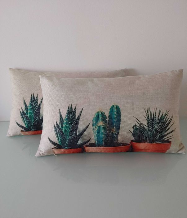 Almofada "Vasos Cactos"