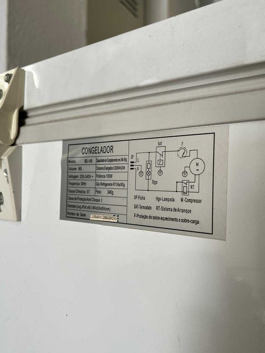 Arca congeladora Haier