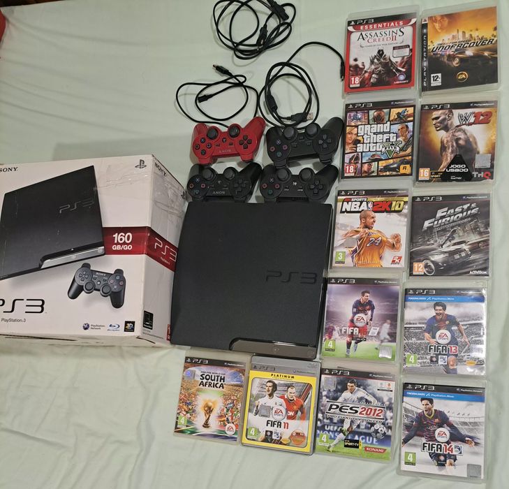 Vendo jogos e consola PS3. Preço negociavel.