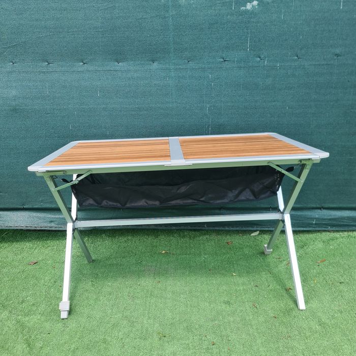 Stół Berger Aluminiowy Bambus  kempingowy Turystyczny