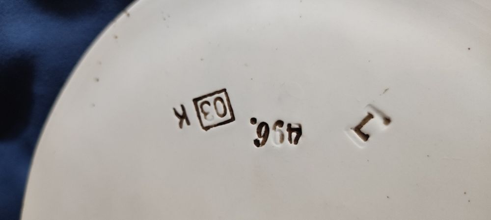 Zegar kuchenny ścienny Niemocy porcelana klucz