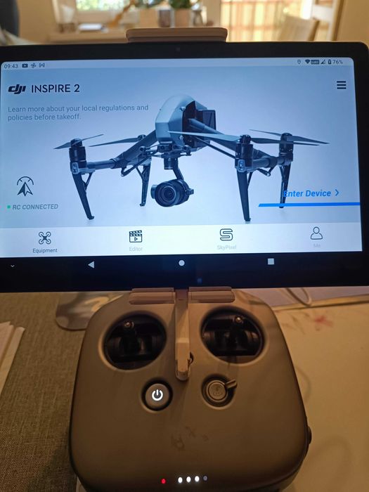 DJI Inspire 2 kpl z coach/double mode duży zestaw
