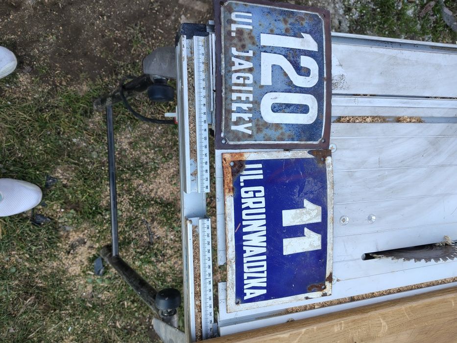 Tablica emaliowana stare tablice emaliowane stara