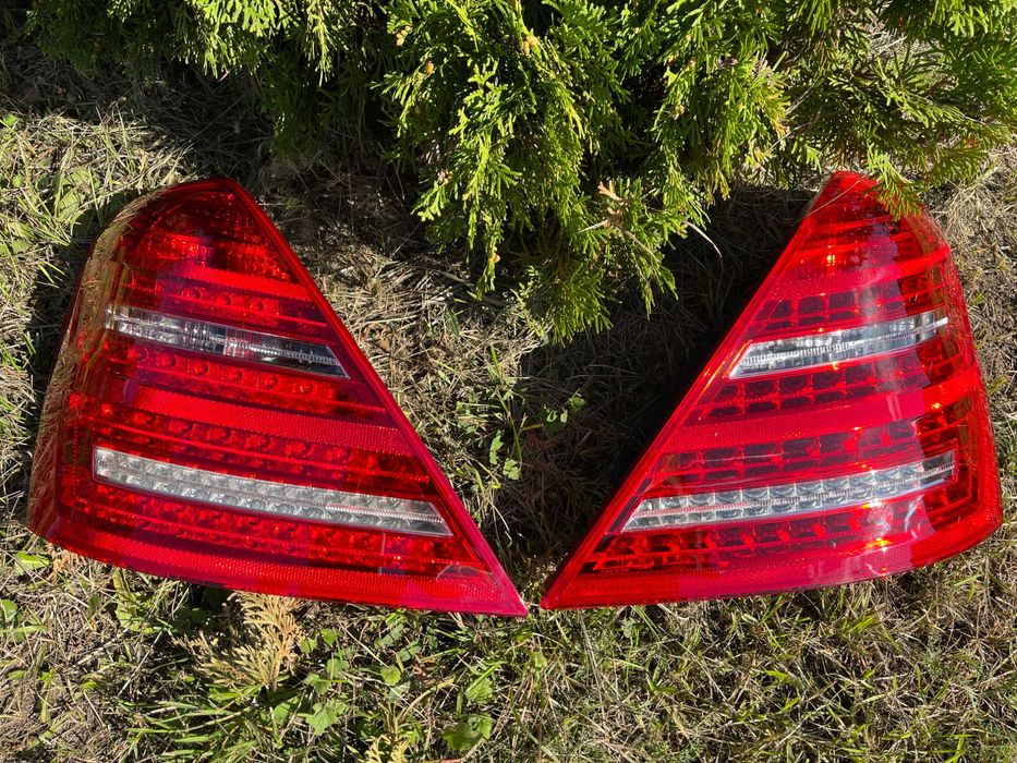 рест фонари 221 Стопы w221 lci