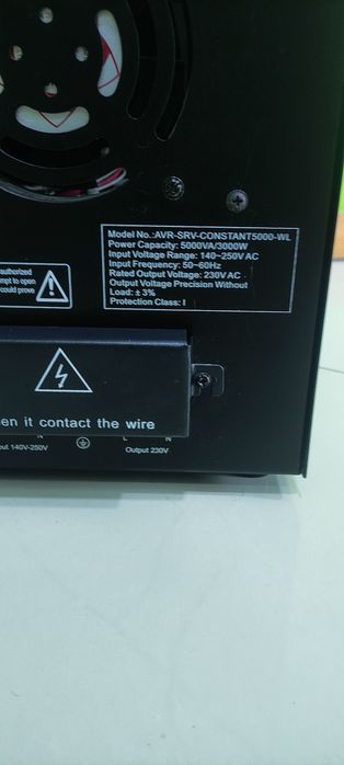 Estabilizador de Tensão Constante Automático de 5000VA com Servomotor - WELL