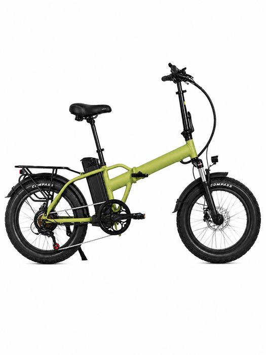 LIQUIDAÇÃO TOTAL — Bicicleta Elétrica Dobravél Fat Bike 20” Nova