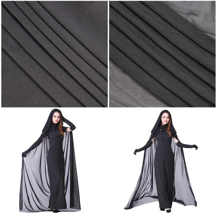 Disfarce de noiva fantasma de Halloween mulher, novo