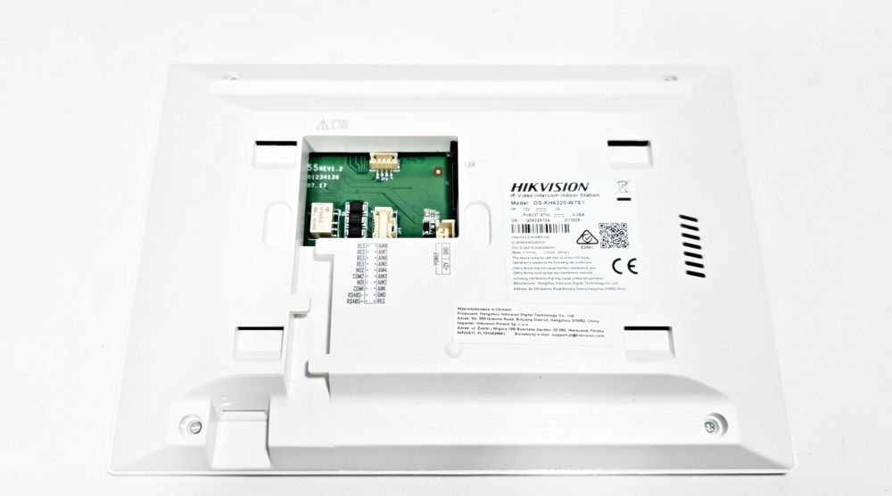 Monitor wideodomofonu HIKVISION DS-KH6320-WTE1 K&B Handel Szczytno