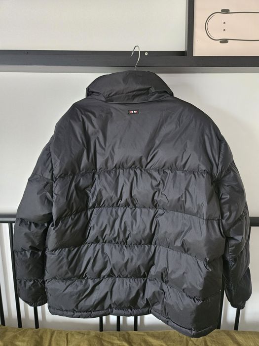 Napapijri  xxl czarna męska puchowa puffer