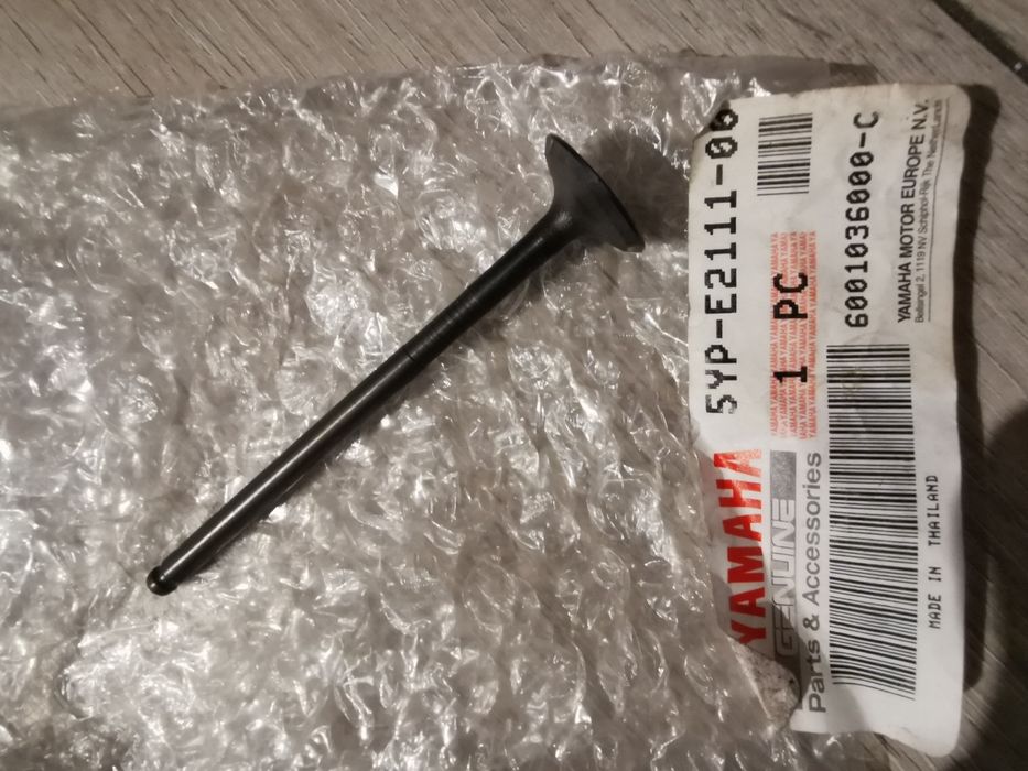 Yamaha yfz r125 zawór wydechowy glowicy cylindra oryginał