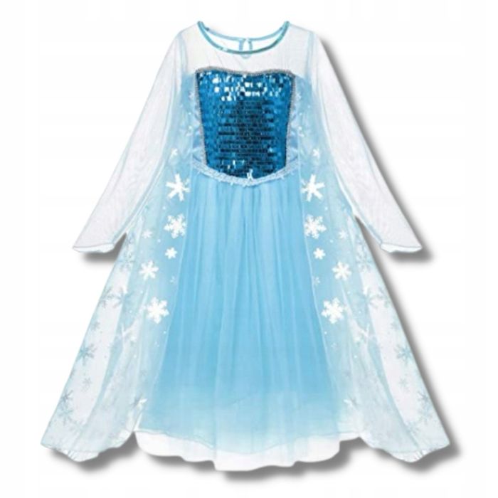 Stroj elsa 110-122 cm SUPER CENA