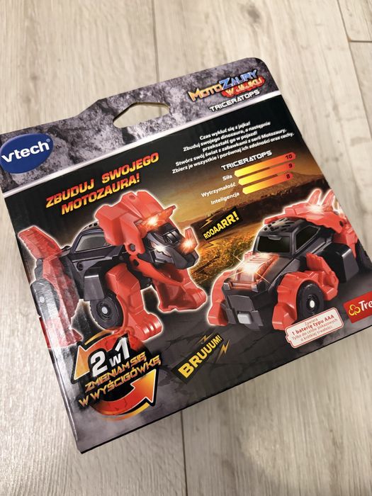Motozaury Vtech triceratops