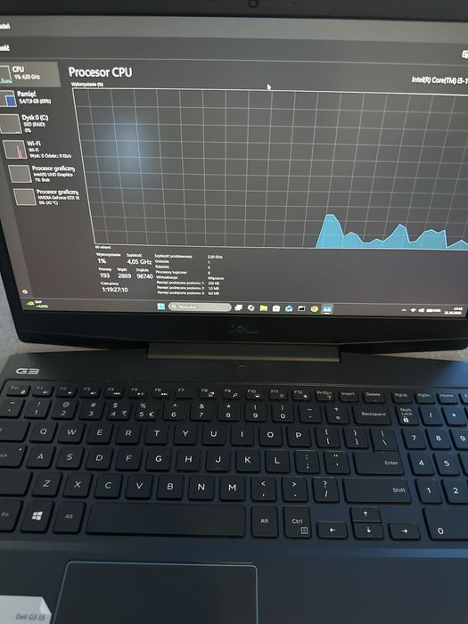 Laptop gamingowy dell G3