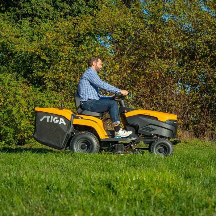 STIGA Estate 384e | Traktor akumulatorowy 56V | 84 cm | do 11 000 m² | E-power PRO | 20rat0%