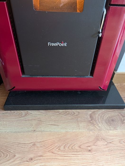 Salamandra 5.5kW Mika + aspirador cinzas + base em granito negro