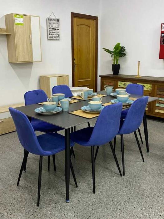 Mesa de jantar com 6 cadeiras - entrega gratuita