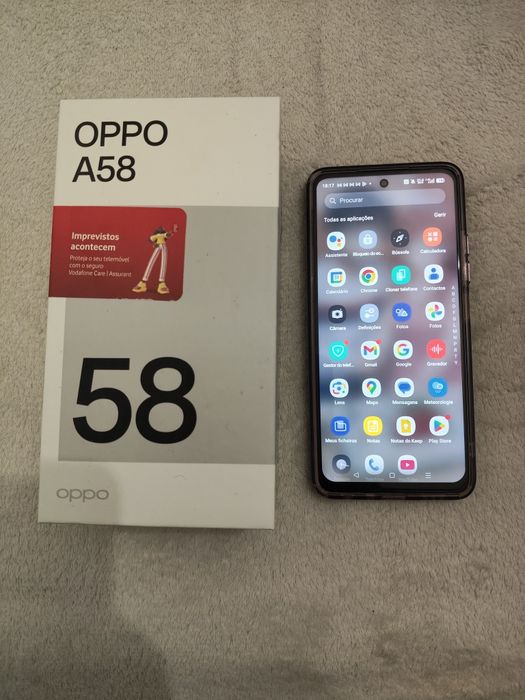 OPPO A58 como novo