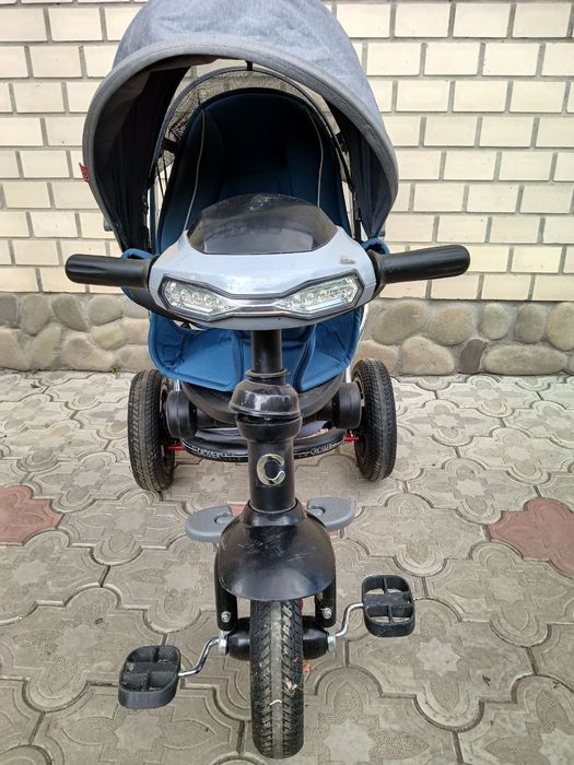 Дитячий триколісний велосипед Crosser Dark Gray