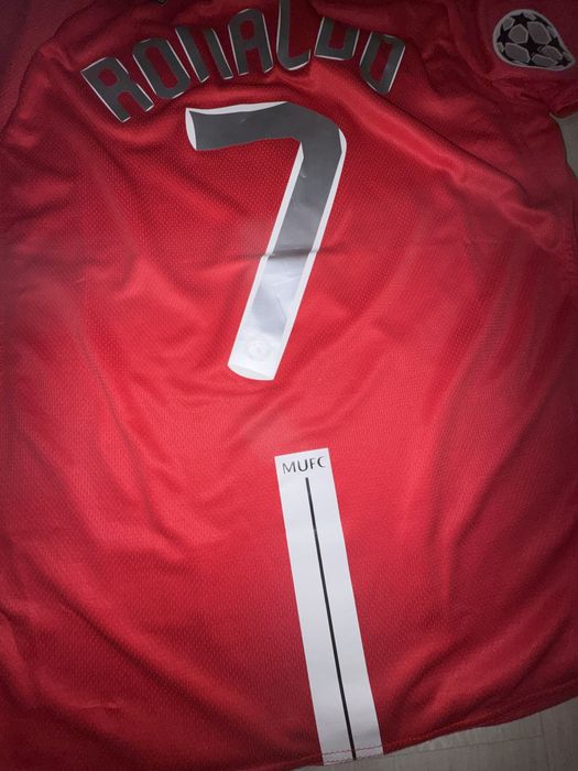 CR7 camisola M.United 2008 final