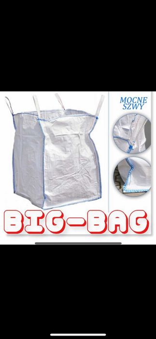 Worki Big Bag 102/90/90 NOWE Big Bag Bagi 1500kg