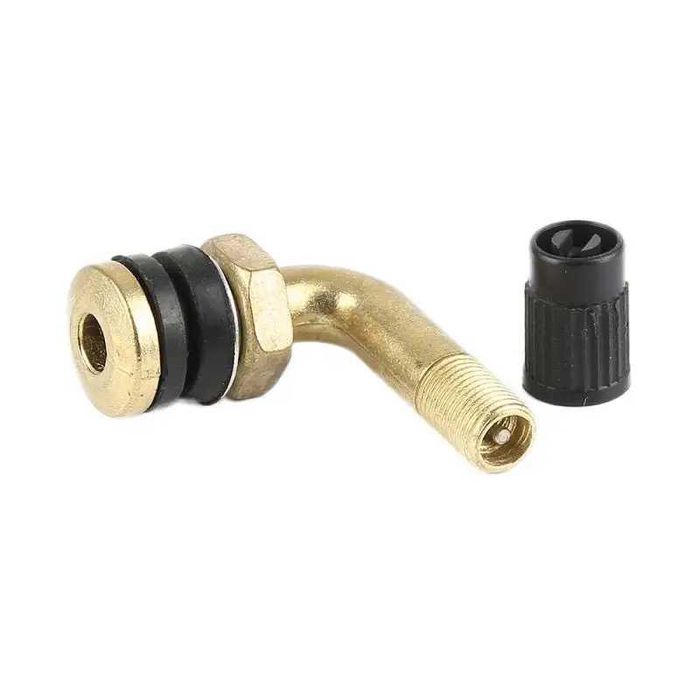 Par válvulas laterais tubeless bronze moto cafe racer