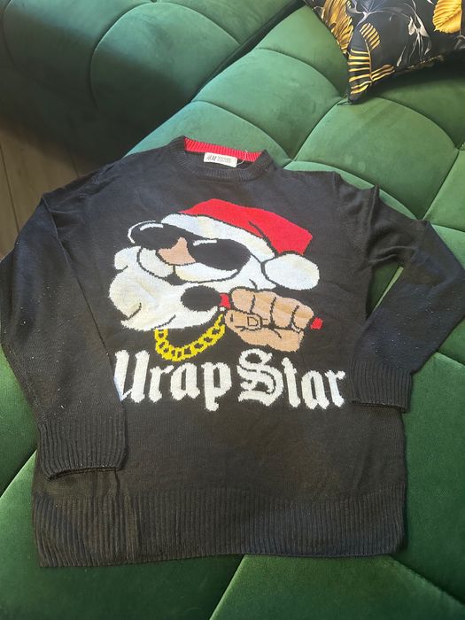 Bluzy  swetry świąteczne chłopiec 134-140