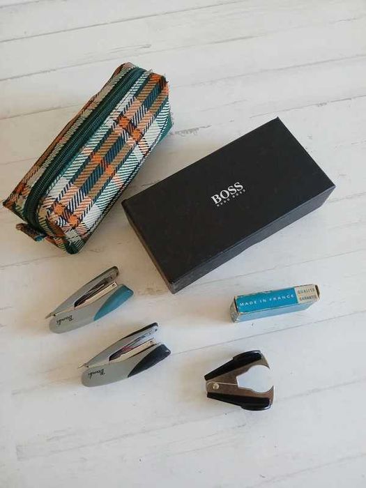 Conjunto Material Desenho Drawing Pencils Crayon Stapler