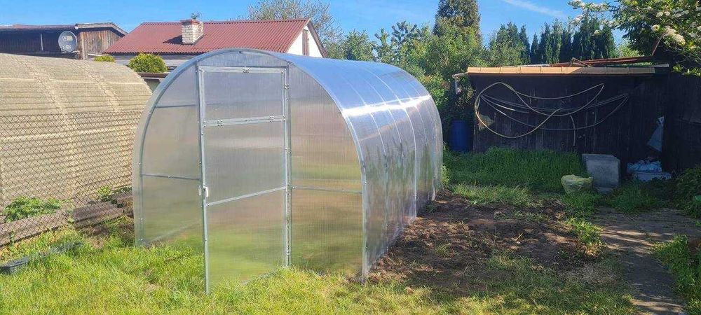 Szklarnia ogrodowa, tunel ogrodowa 3x4,3x6 itd. GRATISY, pol. 4mm, 6mm
