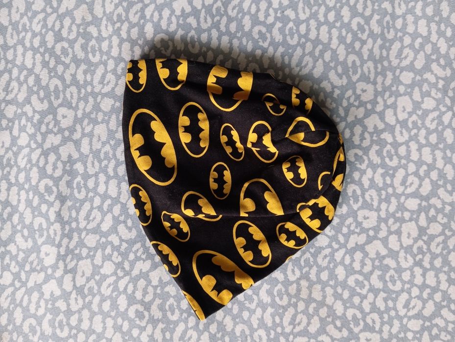 Cienka bawełniana czapka dla dziecka 54 Batman