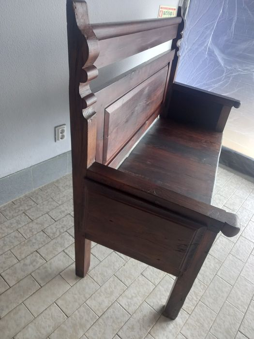 Escano antigo madeira