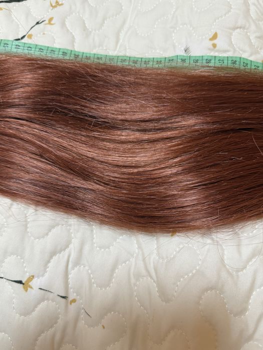 Шиньйон 55 см мідь