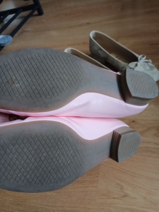 Buty baletki zestaw