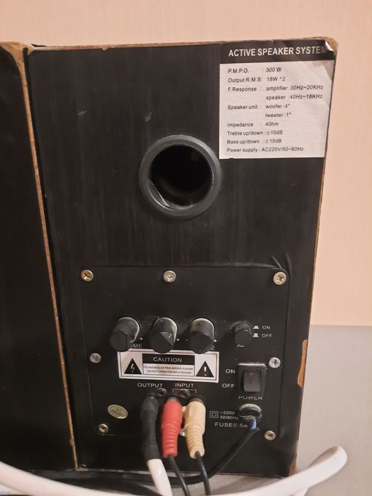 Аудио колонки акустические колонки