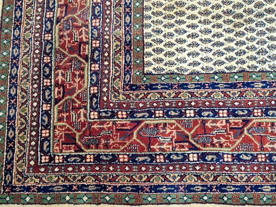 Enorme Tapete Persa SAROUGH MIR - 345cm x 250cm - Lã s/Algodão