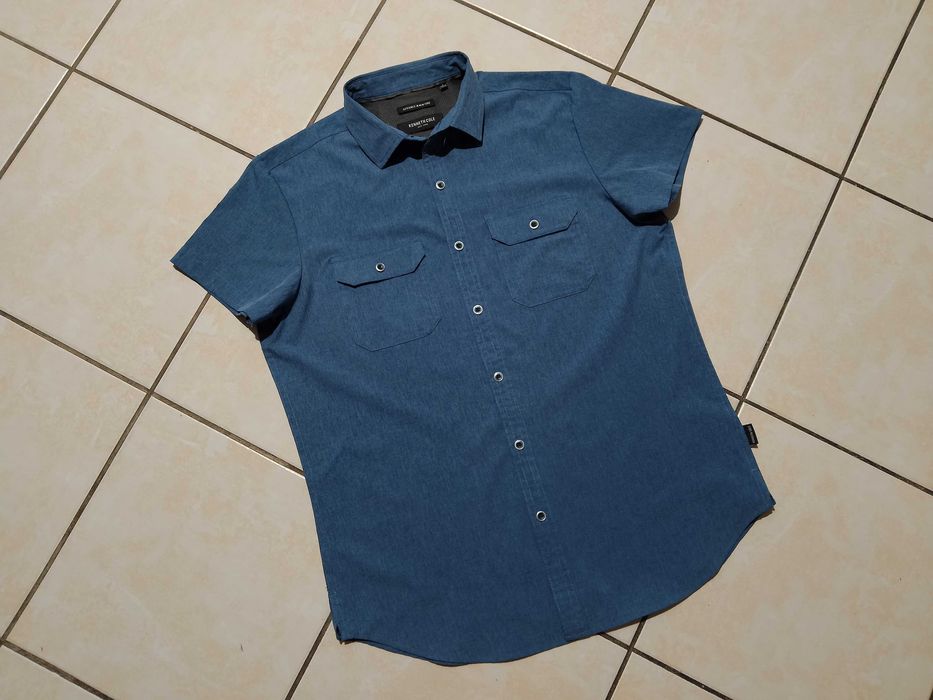 KENNETH COLE USA - NOWA! Koszula Męska krótki rękaw rozmiar M