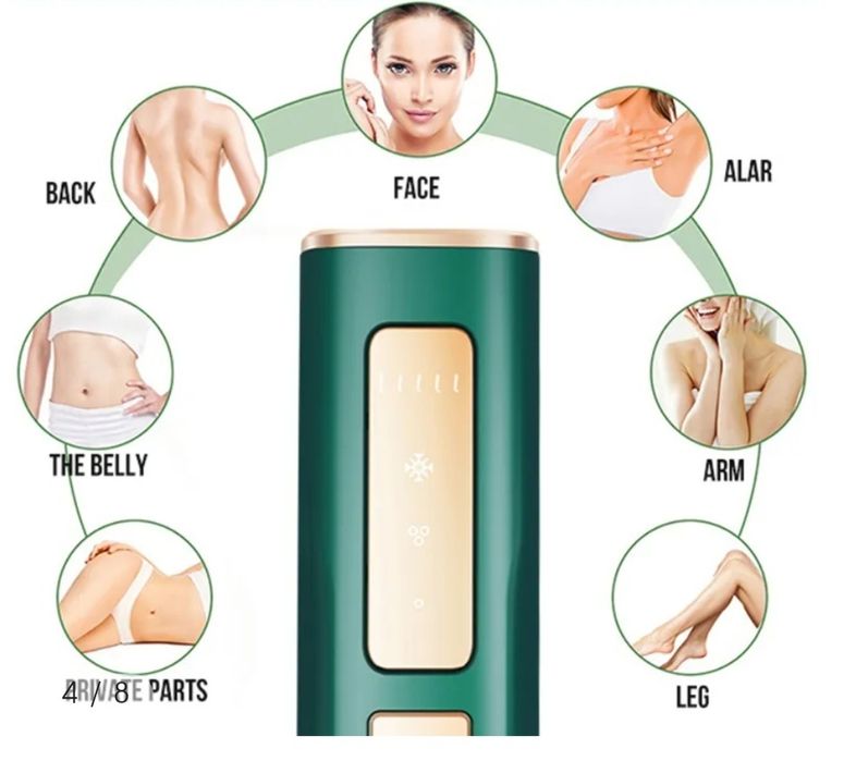 Depiladora IPL luz pulsada